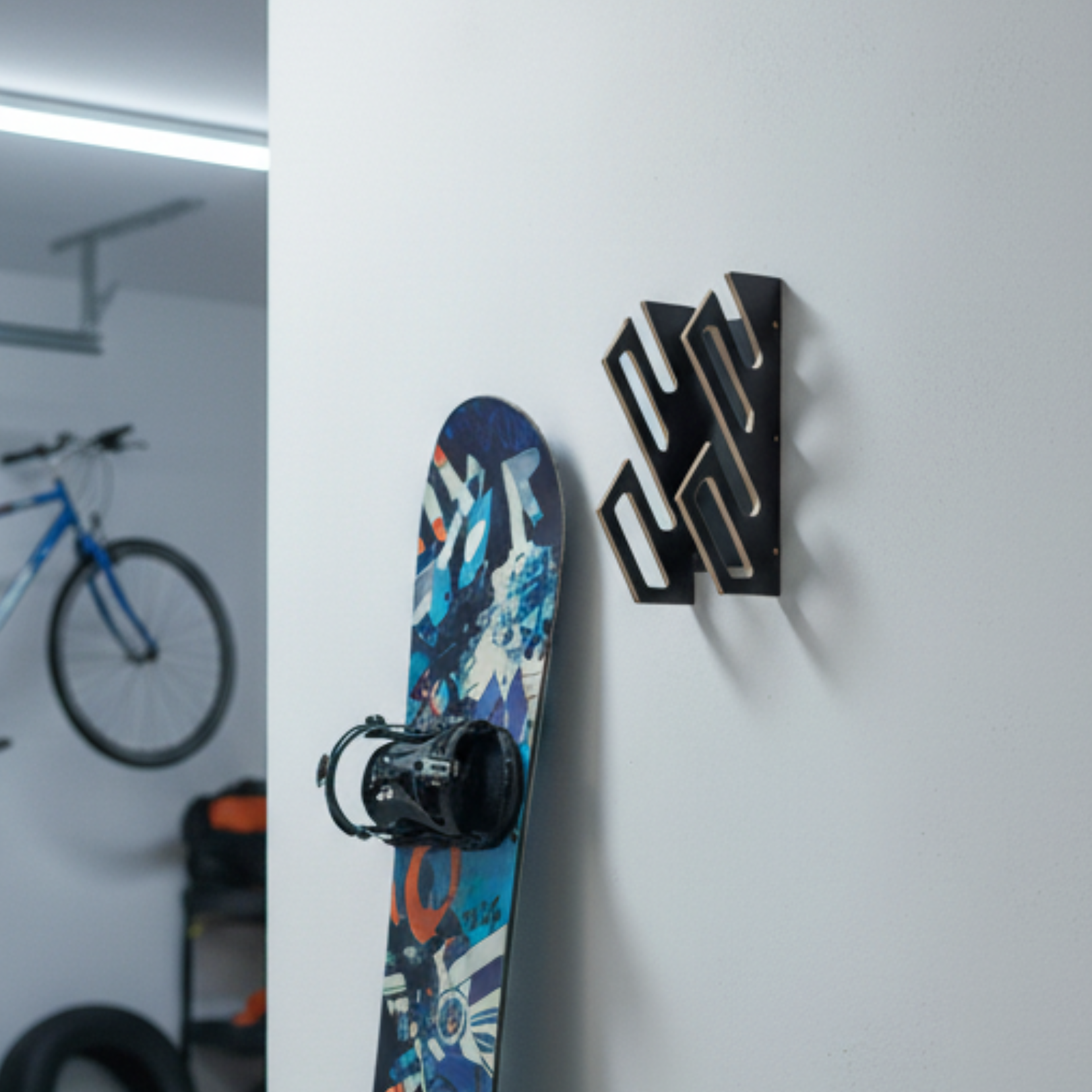 Porta-snowboard per 2 pezzi